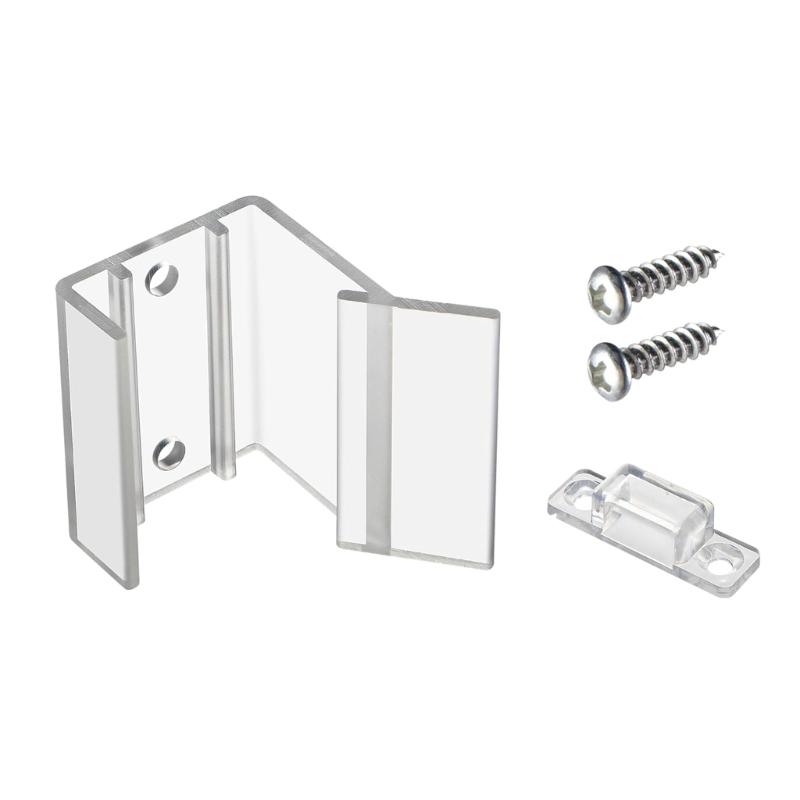 Speglade dörrspärrar set Lätta att använda Smidig glidning Speglade dörrspärrar set