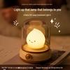 Retro Oil Lamp Night Light for Baby Feeding and Eye-Protection In Bedroom or Dormitory