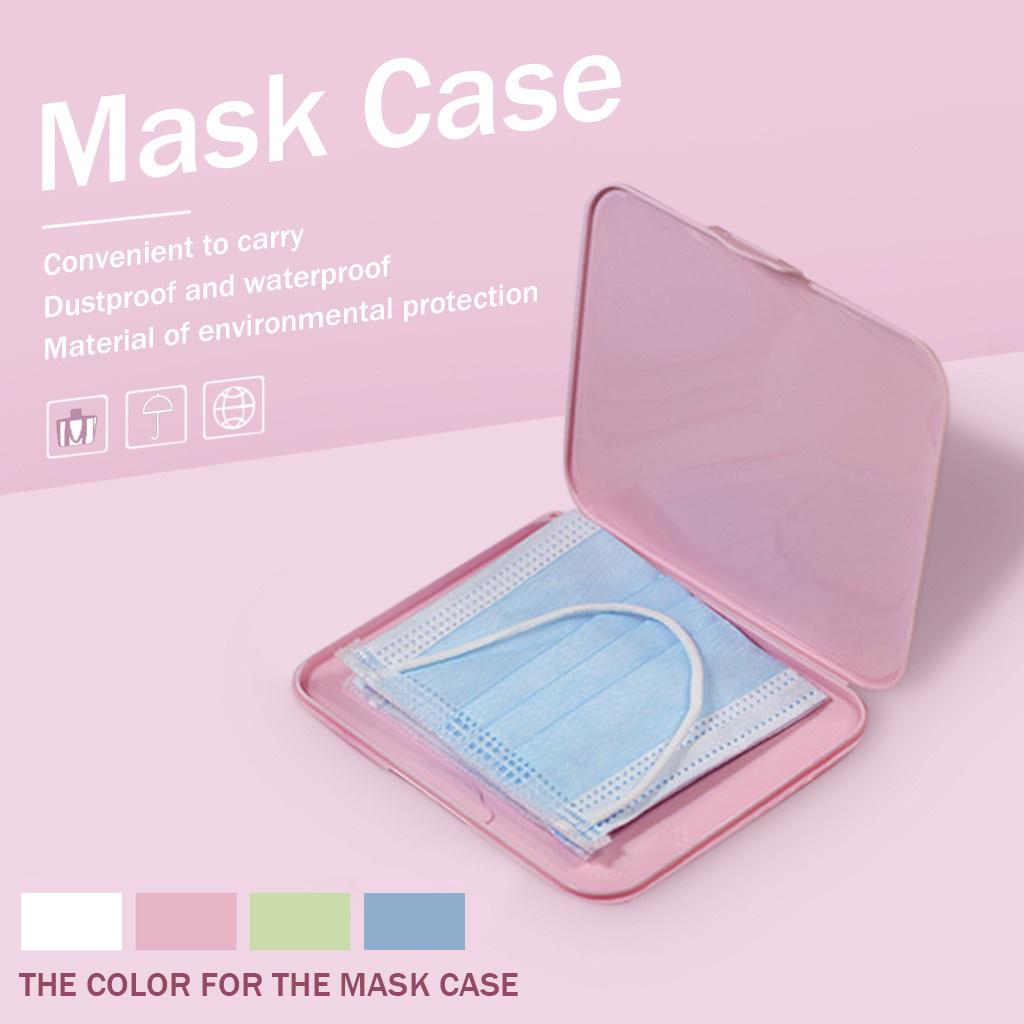 Portable Face Mask Storage Bag Pollution Prevention Convenient Masks Storage Box
