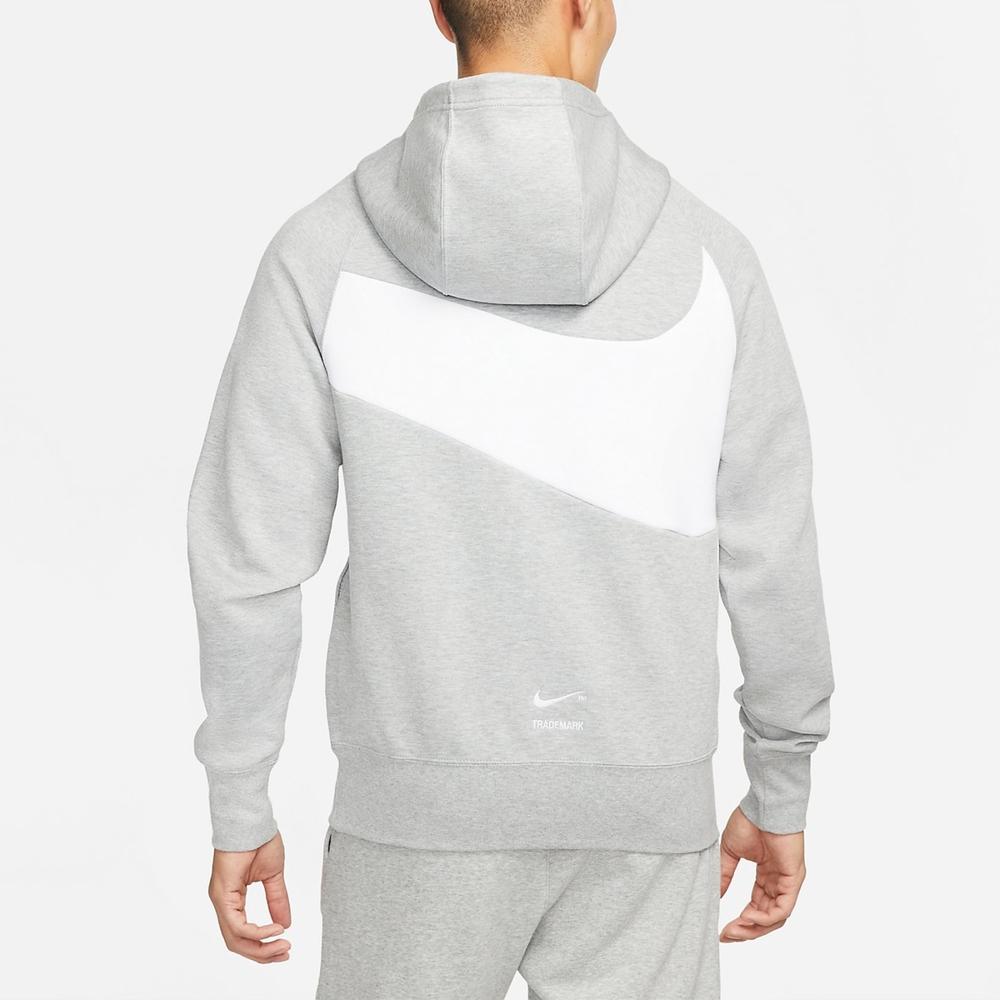 Nike Sportswear Swoosh Hoodie Dark Grey Heather DD8223-063