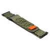 Hook and Loop Fastener Watch Strap Adjustable Nylon Watch Band Replacement for Men Women OD Green