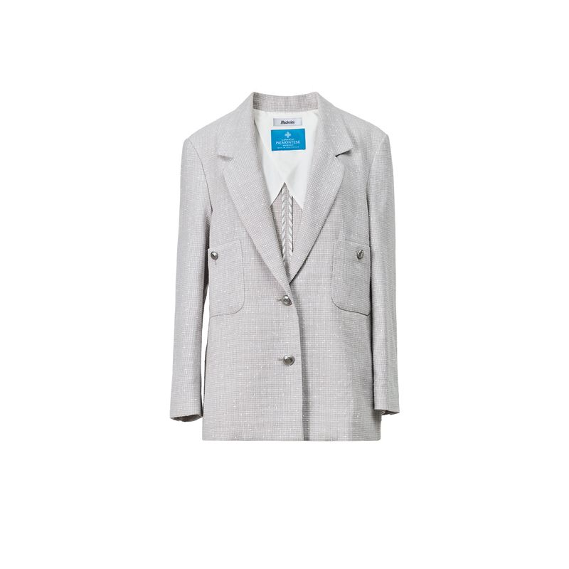 

Blacknini Костюм из шерсти Biellag, Италия, Пальто, Озеро Комо Gray suit (brand: PIEM * TESE)(In stock) XS