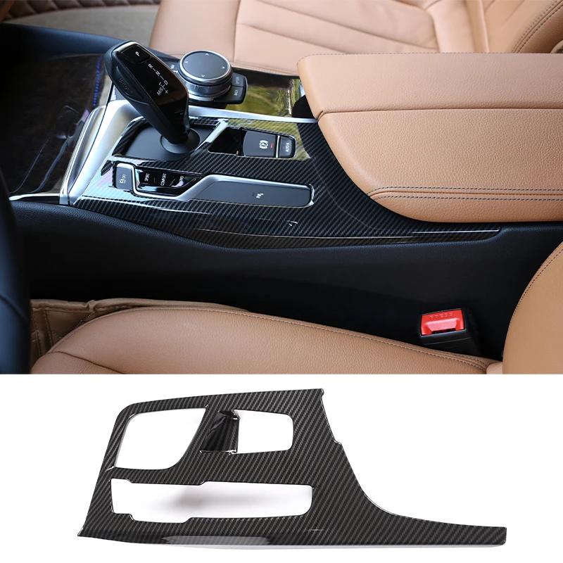 For BMW 5 Series G30 2018-,Steering Wheel,Dashboard,Console Gear Shifter,Panel Sticker,Car Interior Carbon Fiber Trim Cover