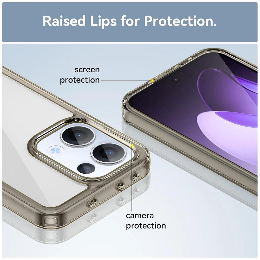 Phone Case For Phone Case For Oppo Reno13 Pro,Clear Transparent Phone Case Cover For Oppo Reno13 Pro