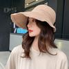 Women Summer Sun Hat Wide Brim Empty Top Hat Foldable Travel Beach Hat Outdoor Travel Sun Protection Hat