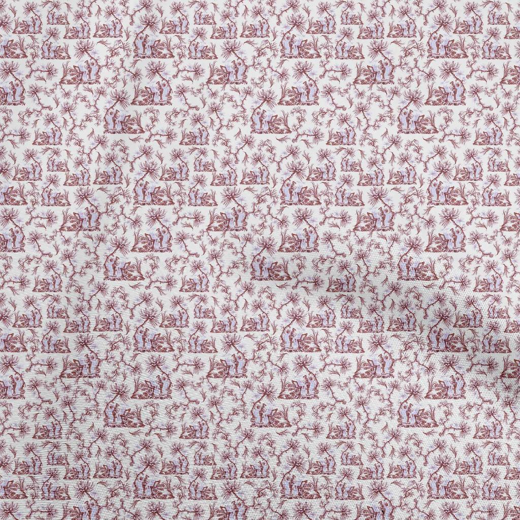 oneOone Baumwolle Flex Hellrosa2 Stoff Toile Stoff zum Nähen Bedruckter Bastelstoff pro Yard 40 Zoll