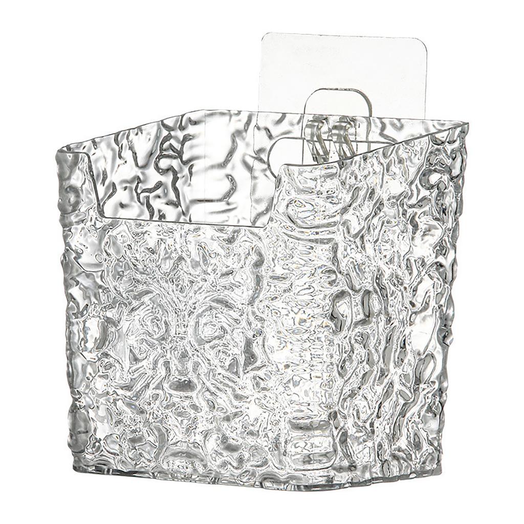 Facial Cleansing Tissue Container Elegant See Through Tissue Box for Bedroom Living Room Kitchen