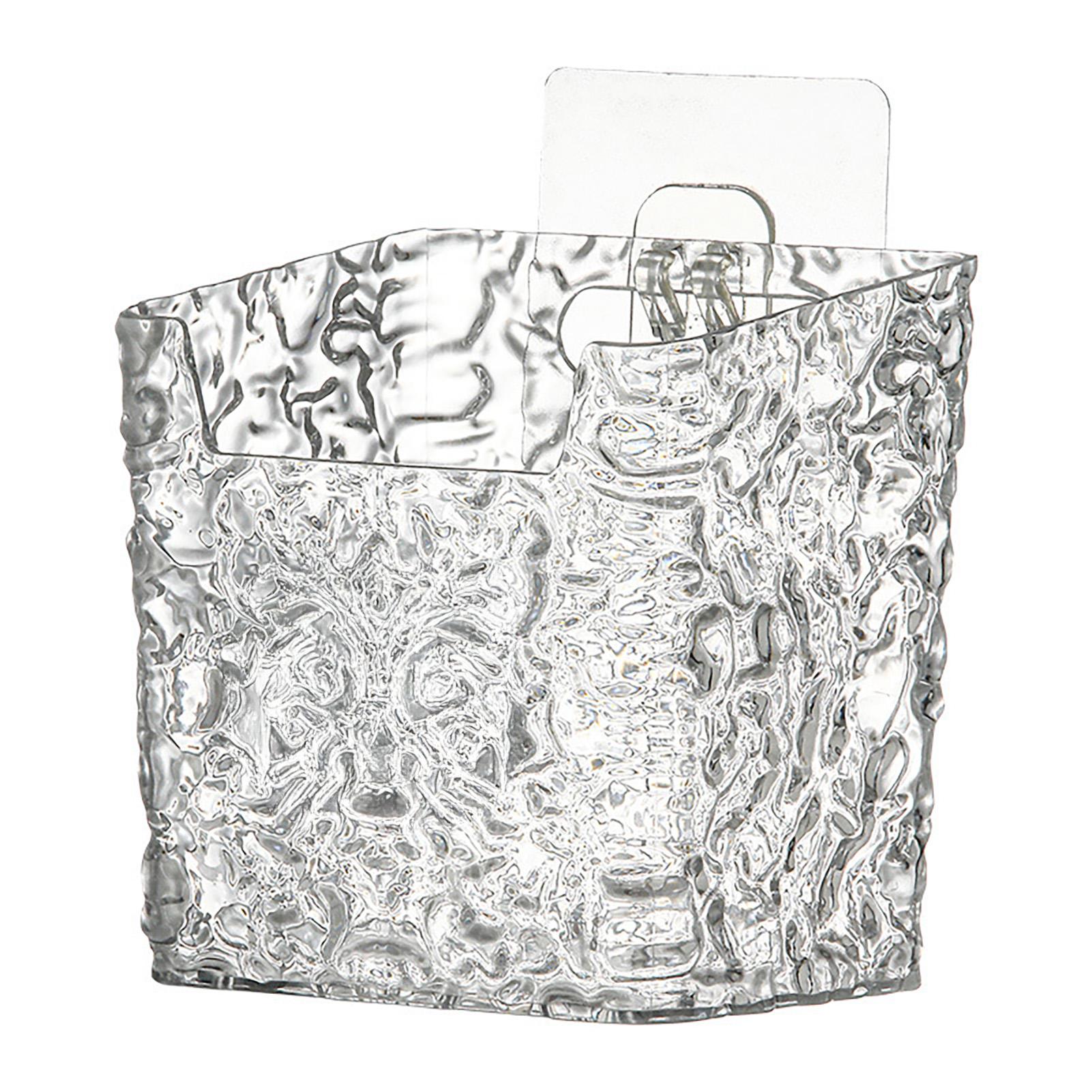 

Facial Cleansing Tissue Container Transparent Strong Hold Tissue Box for Tables Kitchen Restaurant Home