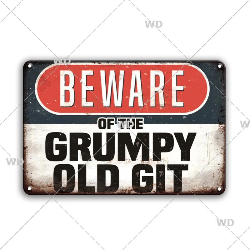 Warning No Farting Slogan Vintage Metal Tin Signs Home Bar Pub Decorative Plates Danger Retro Sign Wall Stickers Art Poster