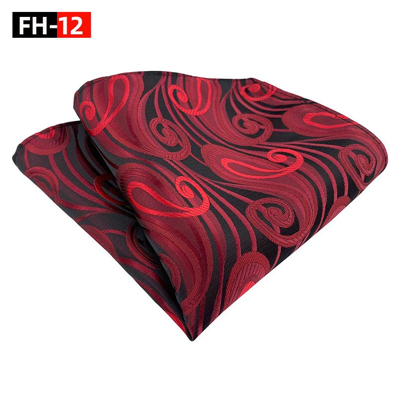 Elegante fazzoletto da tasca in poliestere tinta unita 2025 per abiti da uomo