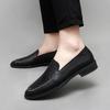 Herren Flats Echtleder Herren Freizeitschuhe Luxusmarke Herren Bequeme Slipper Mokassins Atmungsaktiv Slipper Fahrschuhe