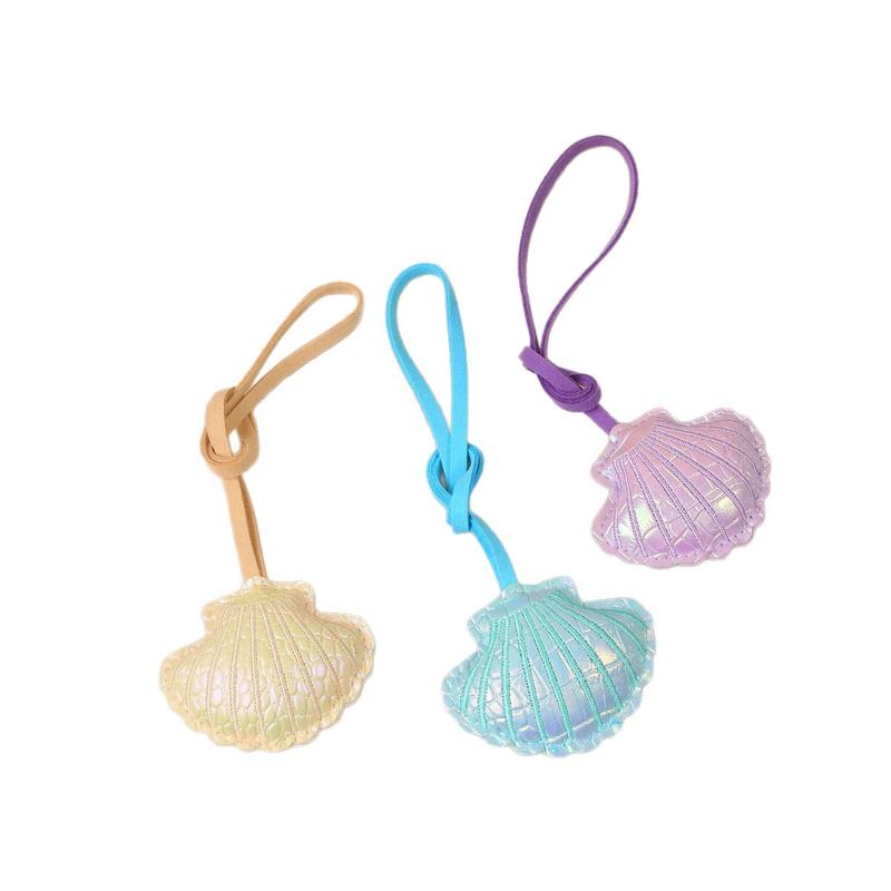 Summer Beach Bag Hanging Decoration Shell Key Chains Women Girls Key Ring Pendants For Handbag Decor Diy Jewelry Gifts