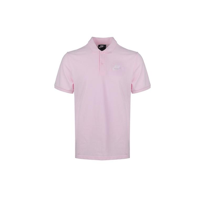 Men s Nike Casual Short Sleeve polo Pink Polo Shirt 909747-663 XXXL