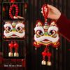 2026 Year of the Horse Lion Dance Door Pendant - DIY Chinese Spring Festival New Year Decor Ornament