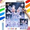 Crystal Couple Oil Painting Hand Painting Coloring Painting Handmade Diy Home Decoration Gift