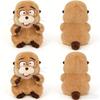 Hoppers Transform Plan Cartoon Hamster Plüschtier Weiches Stofftier Kuscheltier Kindergeschenk
