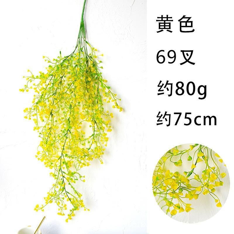 1Pcs Lvy Green Plants Artificial Leaf Stems Fake Plant For Garden Home Decoration Wedding Decor Desktop Prop DIY Flower Bouquet