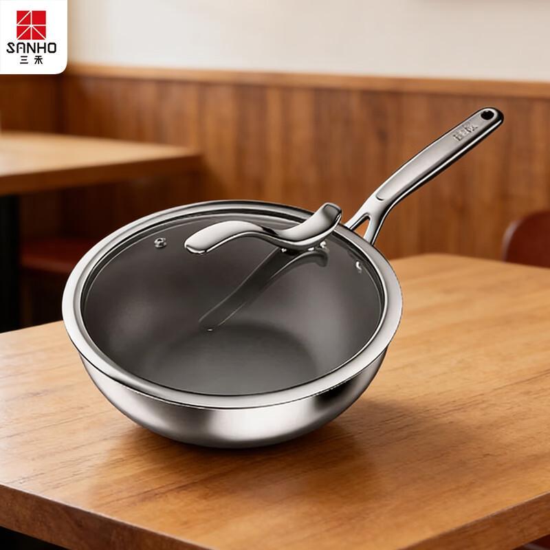 Sanhe Titanium Non-Stick Wok