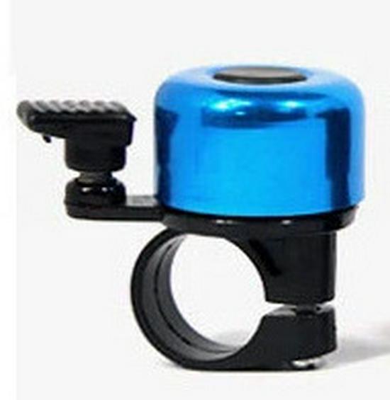 

Aluminum Alloy Flat Mountain Bike Bell One Size синій