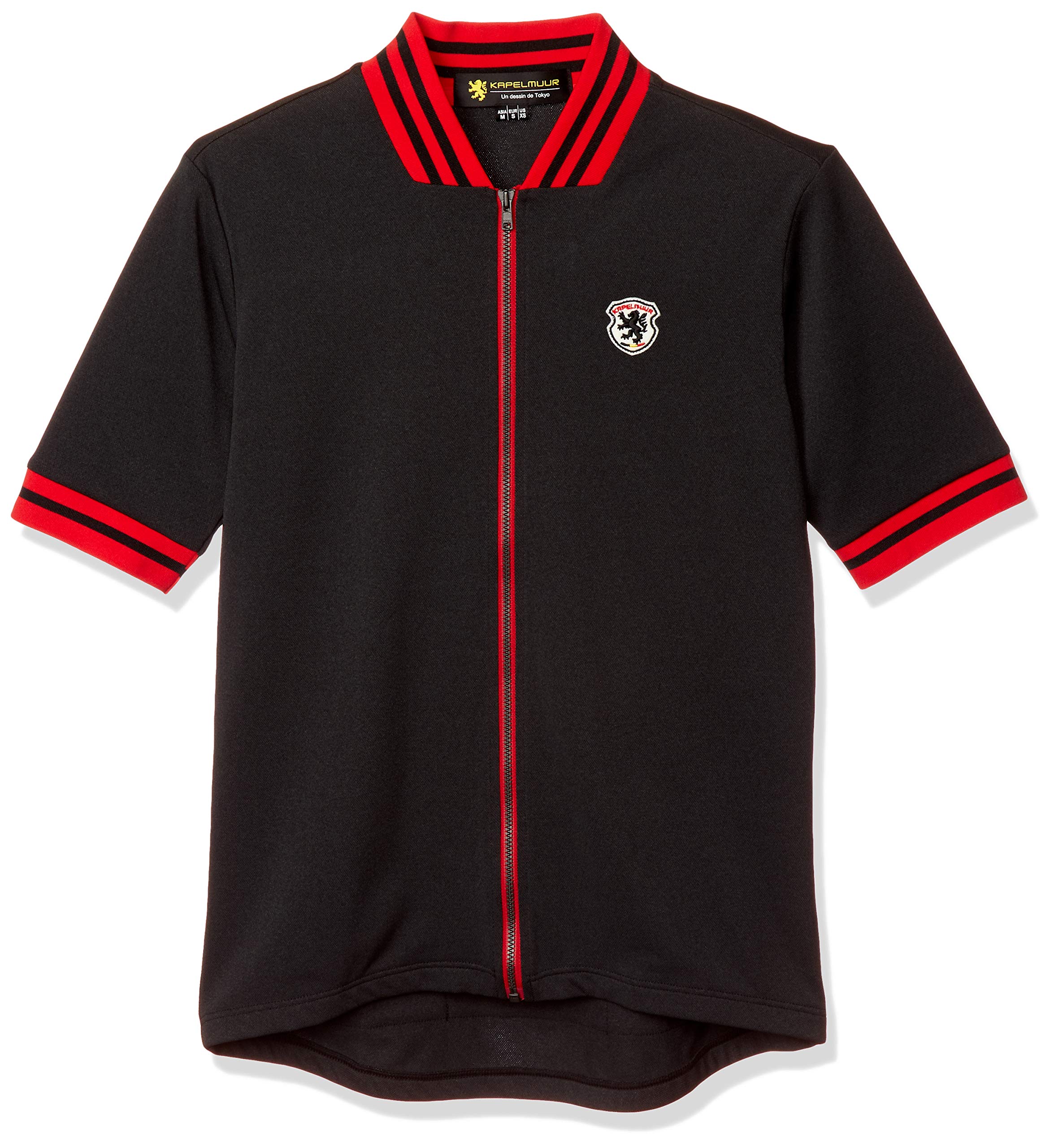 

Kapelmuur Short Sleeve Retro Jersey, Vintage Black, kphs192, Japan Size XS (equivalent to Japanese size XS)