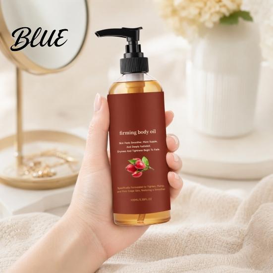 Dry Skin Body Oil 1/2Pcs 100ML Firming for Men Women Hydrating Anti-Aging Care Moisturizing Oil After Shower Crepey Softening All Types Long-lasting