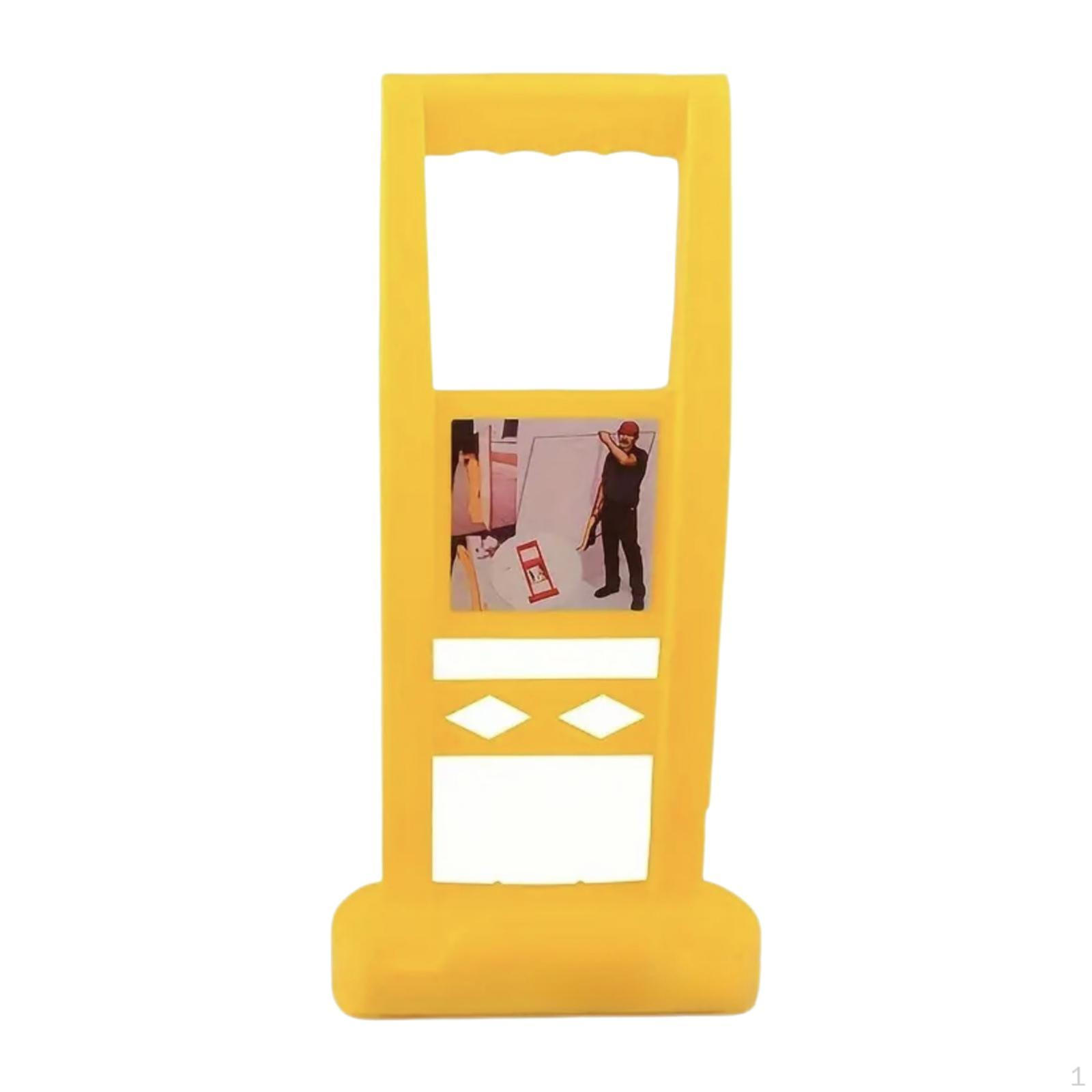 

Ручка для переноски гипсокартона Инструмент для фанеры для панелей Гипсокартон жёлтый