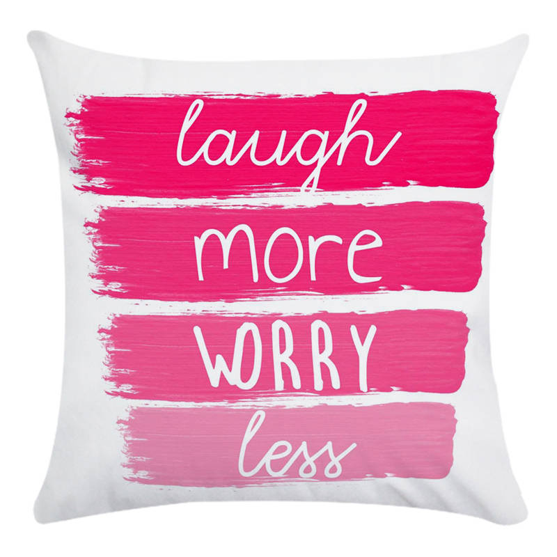 Creative Mother'S Day Letter Patterns Digital Printing Short Plush Pillow Covers For Car Sofa Office Cushion Cover Home Goods