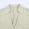 Summer 2025 Women's Fashion: European & American Style Linen Shirt Dress