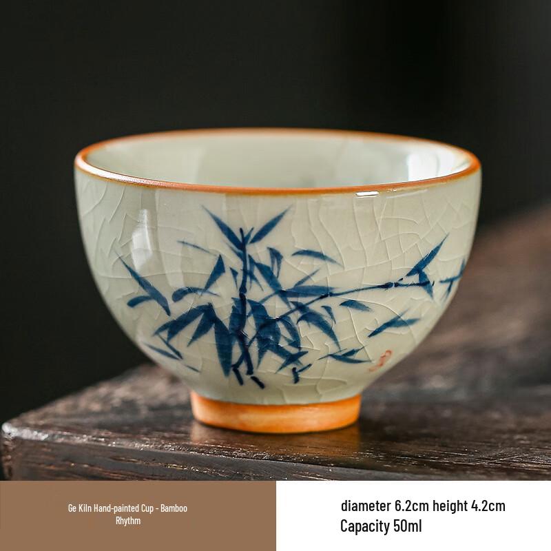Shangqi Hand-painted Dehua Ceramic Tea Cups
