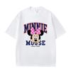 D06-103 MINISO 2026 Summer High-quality Printed Pure Cotton Shoulder Style Men's and Women's Round Neck Short Sleeved Couple T-shirt