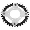 104BCD Gear Adapter Aluminum Alloy 32T Chain Wheel CNC Cutting Bike Chainring for BBS01 Electric Bike Mid Drive Motor