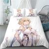 Nové anime Genshin Impact 3D tištěné ložní prádlo King povlak na přikrývku povlak na polštář povlak na peřinu ložní prádlo bytový textil