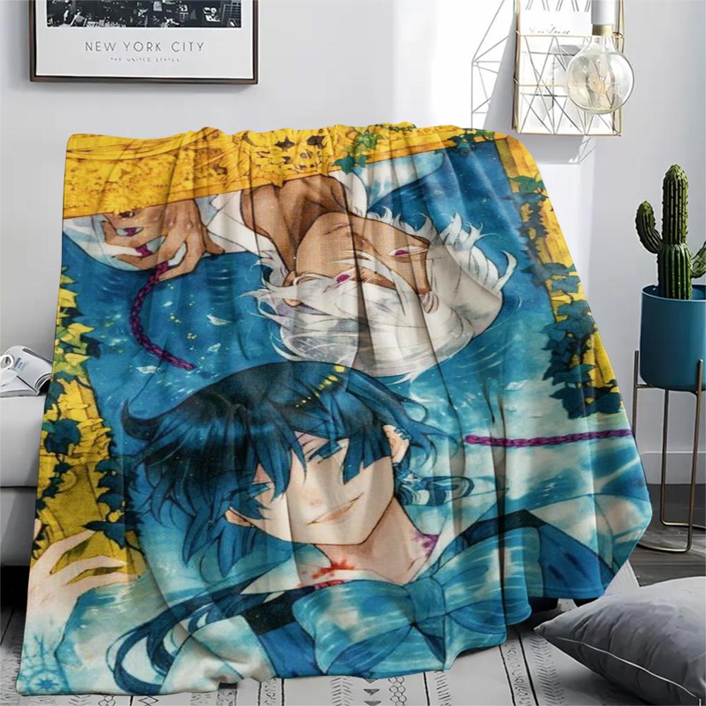 1PC Vanitas's Journal Print Flannel Blanket, High quality Comfortable for All Seasons, Home Decor, Warmth and Comfort, Perfect for Christmas Gifts236