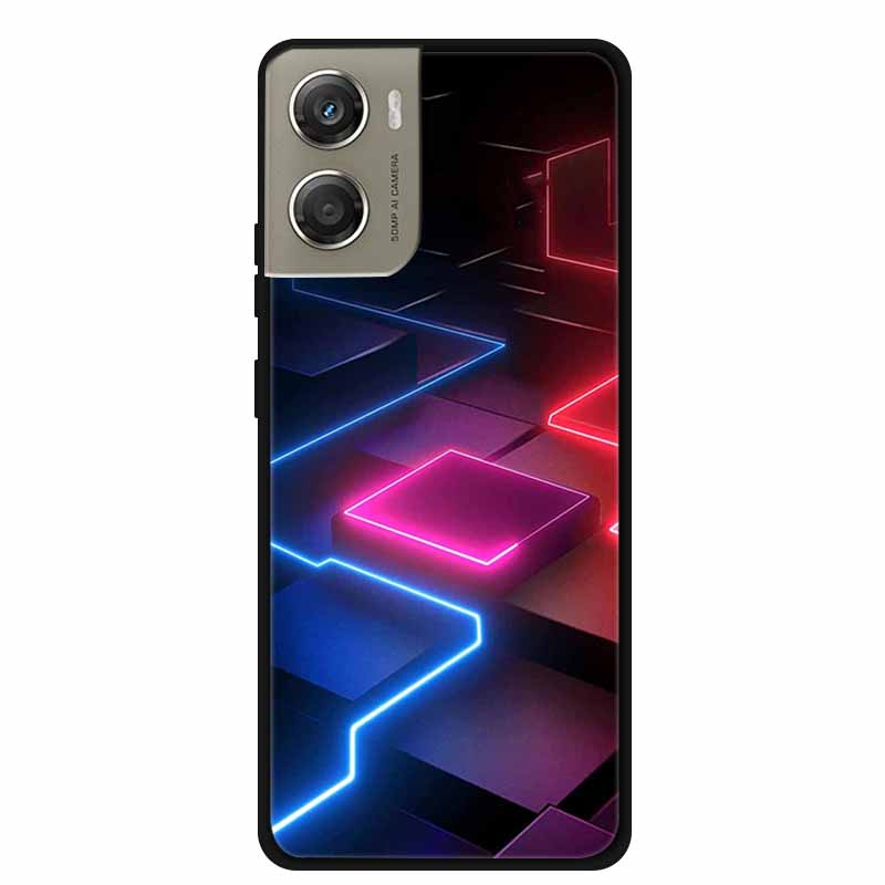 Para Motorola Moto G06 Funda de Batería Degradado de Color Funda de Teléfono de Silicona Suave para Moto G06 Power 6.88" Bolsa de TPU Cubierta Trasera Protectora