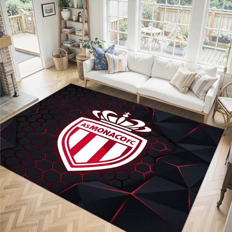 Monaco FC Design Crystal Velvet Carpet Cozy Non?Slip Printed Rug For Bedroom Living Room Entrance