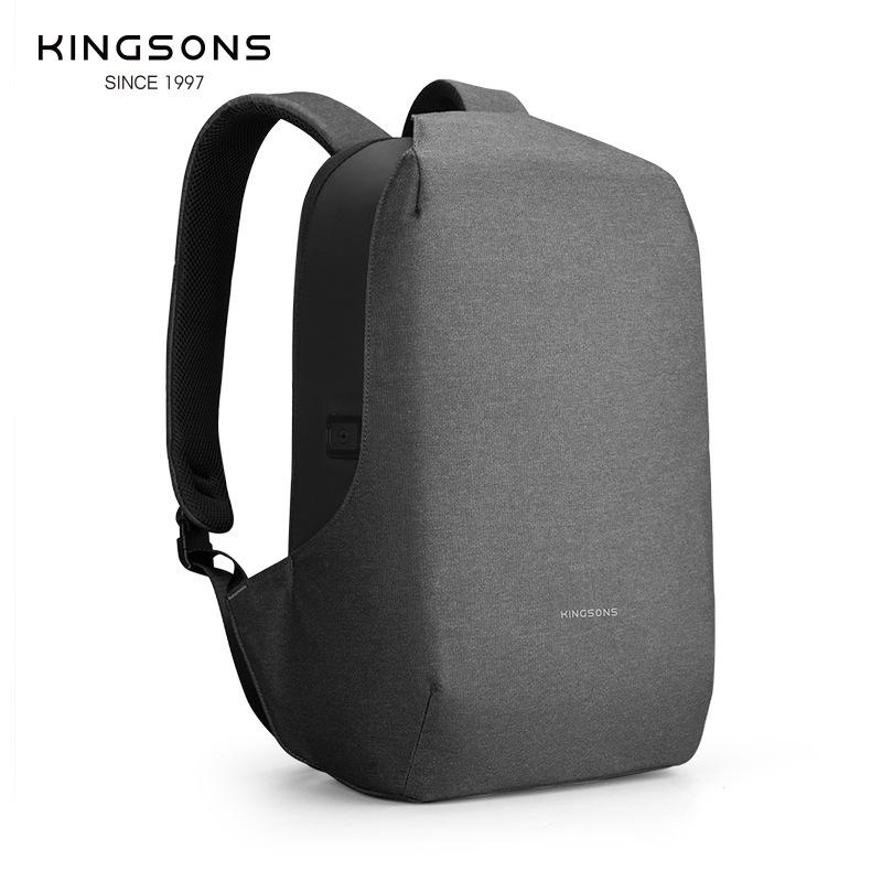 Men s USB Business Dual-Use Water-Repellent Backpack - Large Capacity for Outdoor and Commuting чёрный
