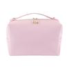 Cosmetic Bag Women Popular Product Pu Hand-Held Portable Square Waterproof Zipper Cute Travel Makeup Skincare Bag