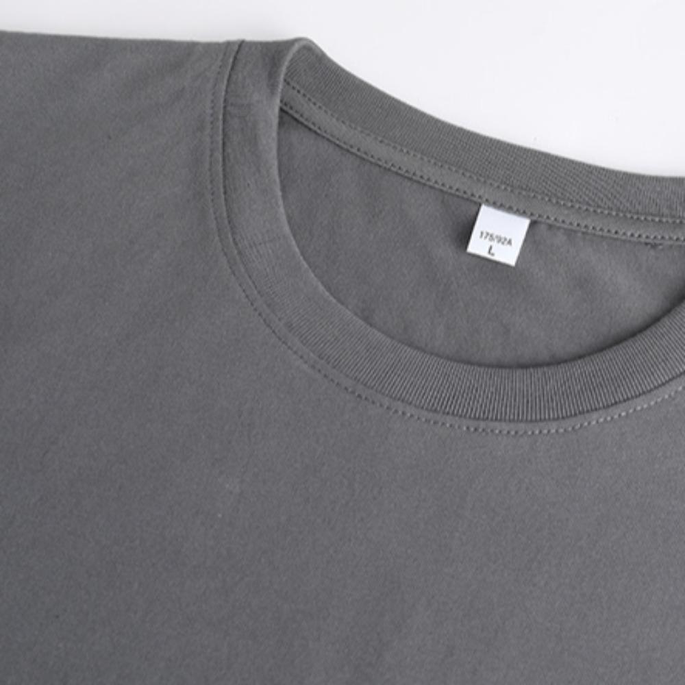 Pánské tričko bez rukávů, letní módní pevné O-krk bez rukávů, bavlněné ležérní volné street topy