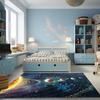 VIKAMA 3D Planet Universe Crystal Velvet Carpet Children's Room Play Mat Home Living Room Bedroom Decorative Floor Mat