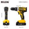 High-Power Lithium Battery Impact Drill Set - Portable Electric Screwdriver