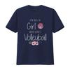 Volleyball T Shirt For Girls Shirtns Women Cute vintage Washed Soft Slightly streetwear graphic Versatile Stretched Comfortable