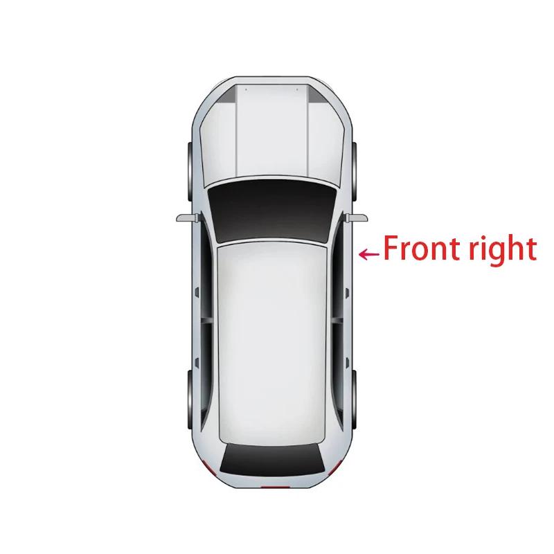 For KIA Cadenza K7 2010-2016 Car Front Rear Exterior Door Handle Lock End Trim Cover Cap 826623R020 826523R020