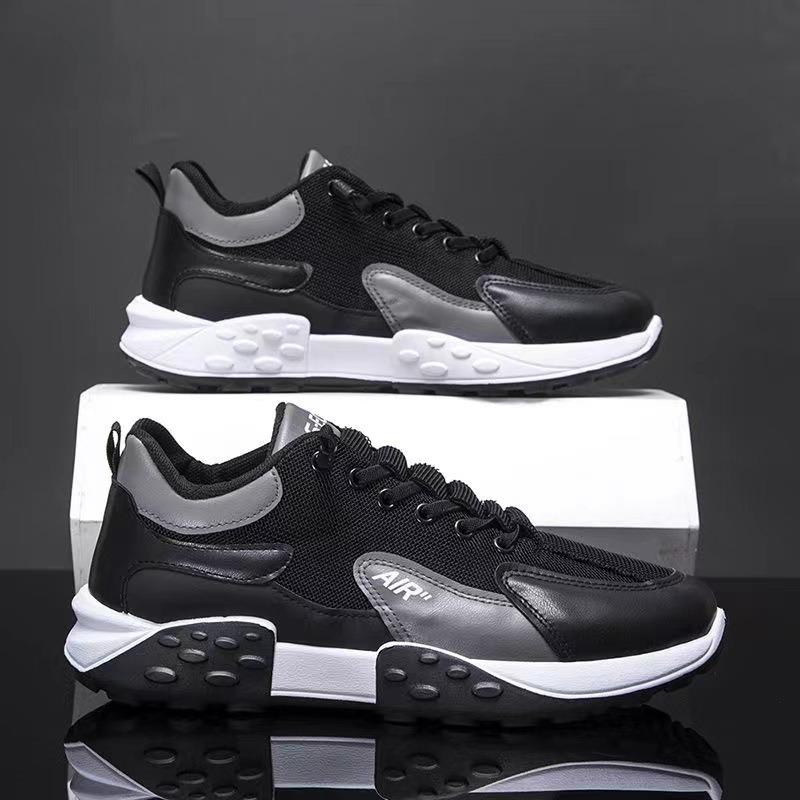 Duże męskie buty letnie siateczkowe oddychające codzienne sportowe amortyzujące buty sportowe do biegania modne buty codzienne