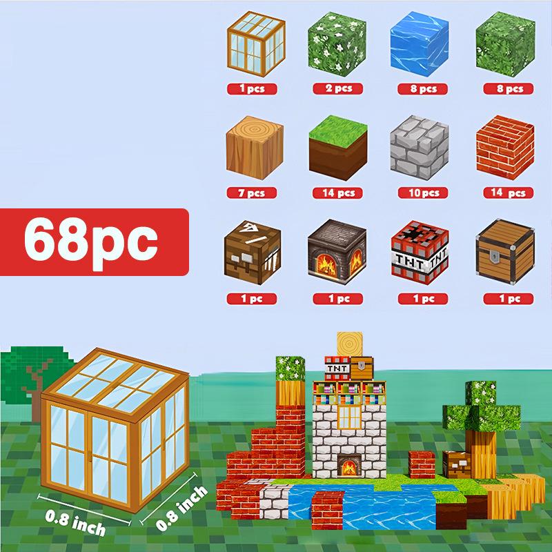 Children's Magnetic Building Blocks: Educational Construction Toy