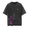 Zomer Mode Nieuwe Eeuw Evangelie Krijger Ontwerp T-shirt Y2K Harajuku Gewassen Korte Mouwen Shirt