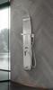 Rain Shower Panel Hydromassage Shelf Set Nickel-Plated Column