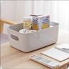 Plastic Desktop Organizer, Portable Rectangular Storage Basket for Kitchen, Bedroom, Bathroom, Dormitory and Office Use