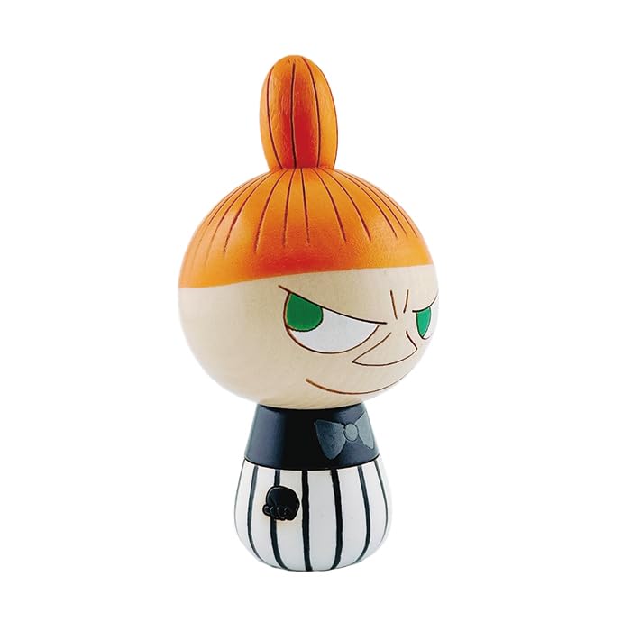 MOOMIN x Usaburo Kokeshi Little My Stripe USK040010 Kokechi