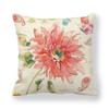 Housse de coussin florale camélia Rose, taie d'oreiller Vintage à imprimé Floral, décorative pour canapé