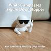 Non-Slip Door Stop Wedge Thickened Funny Villain Door Wedge Villain Door Stopper  Protect Floors